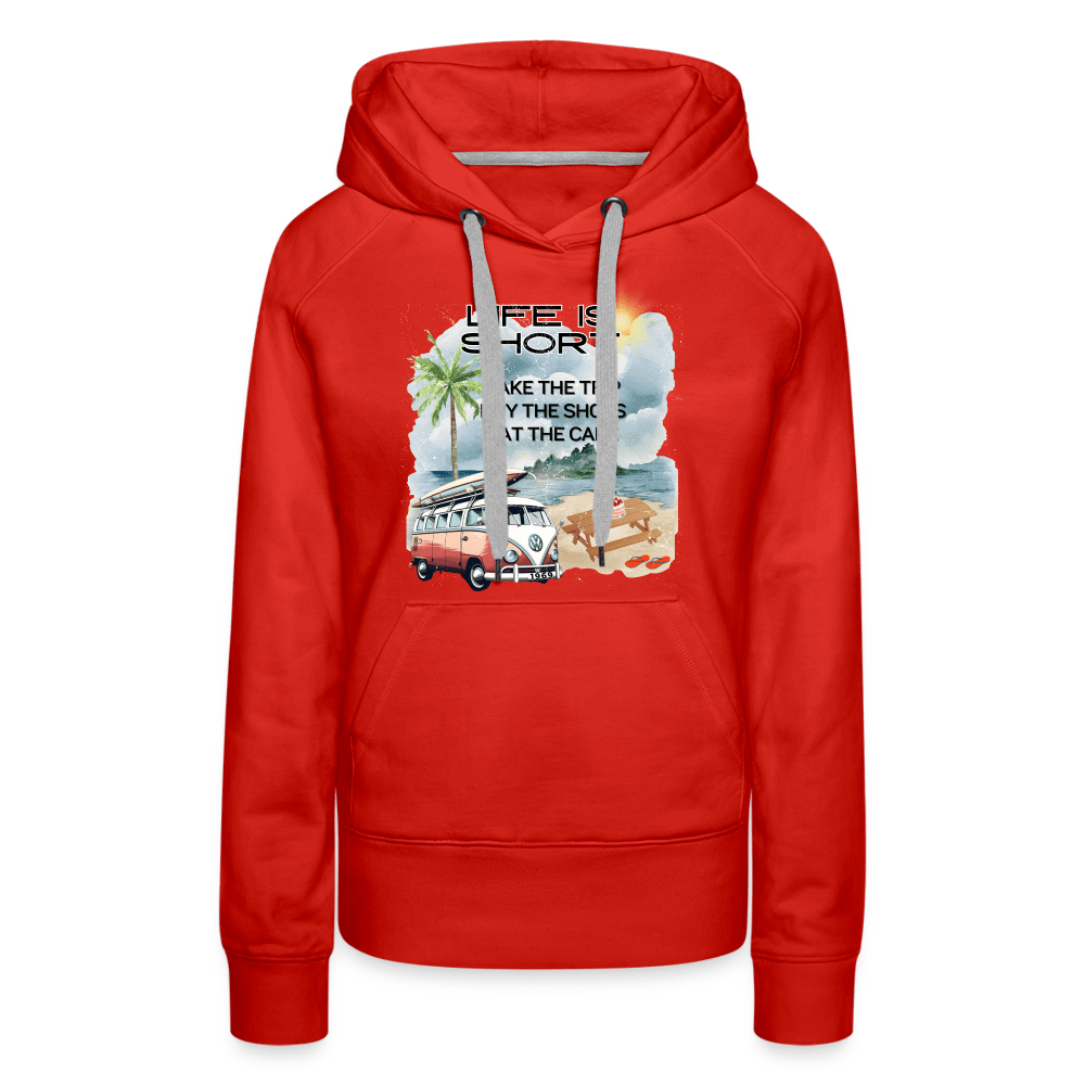 SPOD Women’s Premium Hoodie | Spreadshirt 444 Life is Short - Women’s Premium Hoodie