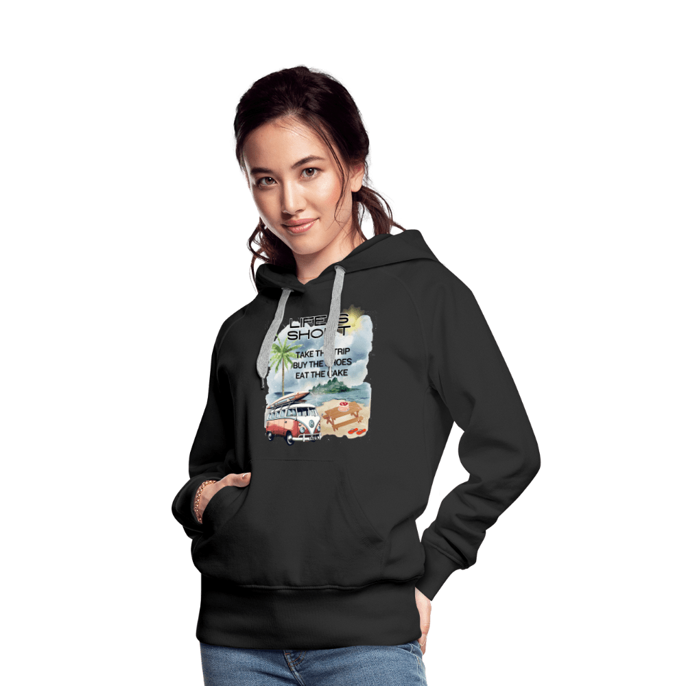 SPOD Women’s Premium Hoodie | Spreadshirt 444 Life is Short - Women’s Premium Hoodie