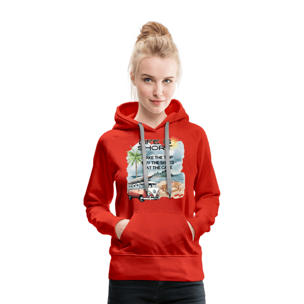 SPOD Women’s Premium Hoodie | Spreadshirt 444 Life is Short - Women’s Premium Hoodie