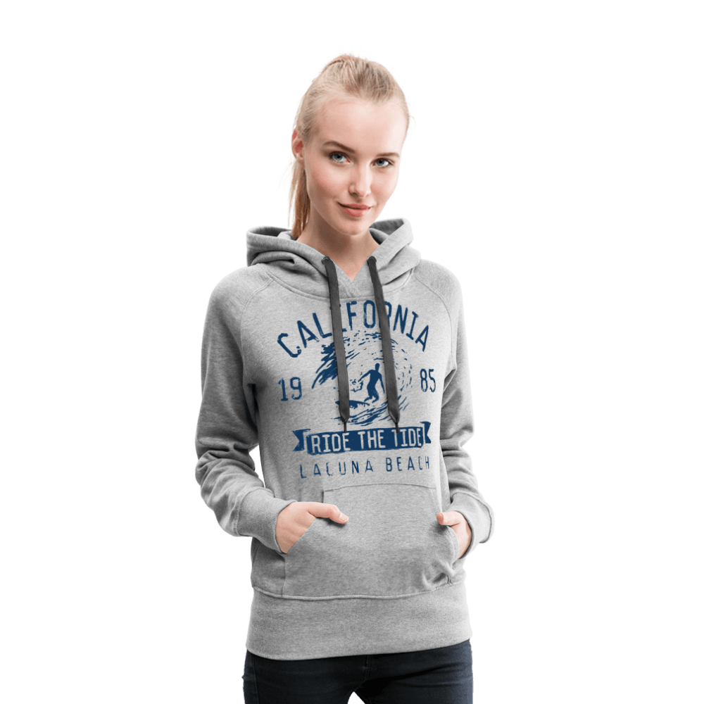 SPOD Women’s Premium Hoodie | Spreadshirt 444 Ride the Tide California - Women’s Premium Hoodie