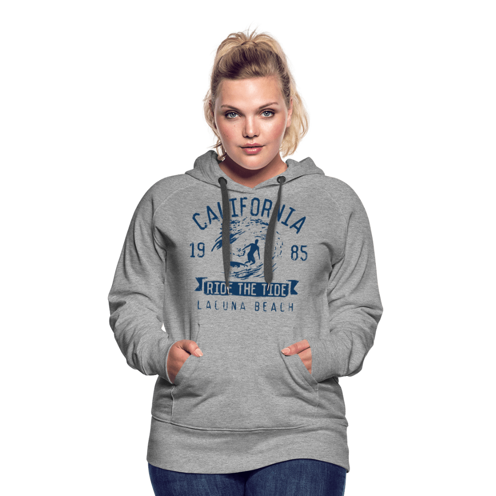 SPOD Women’s Premium Hoodie | Spreadshirt 444 Ride the Tide California - Women’s Premium Hoodie