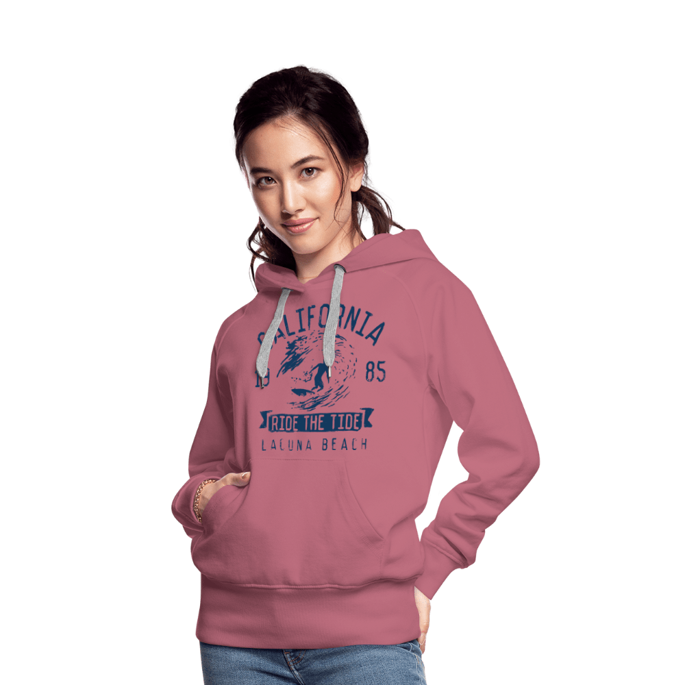 SPOD Women’s Premium Hoodie | Spreadshirt 444 Ride the Tide California - Women’s Premium Hoodie