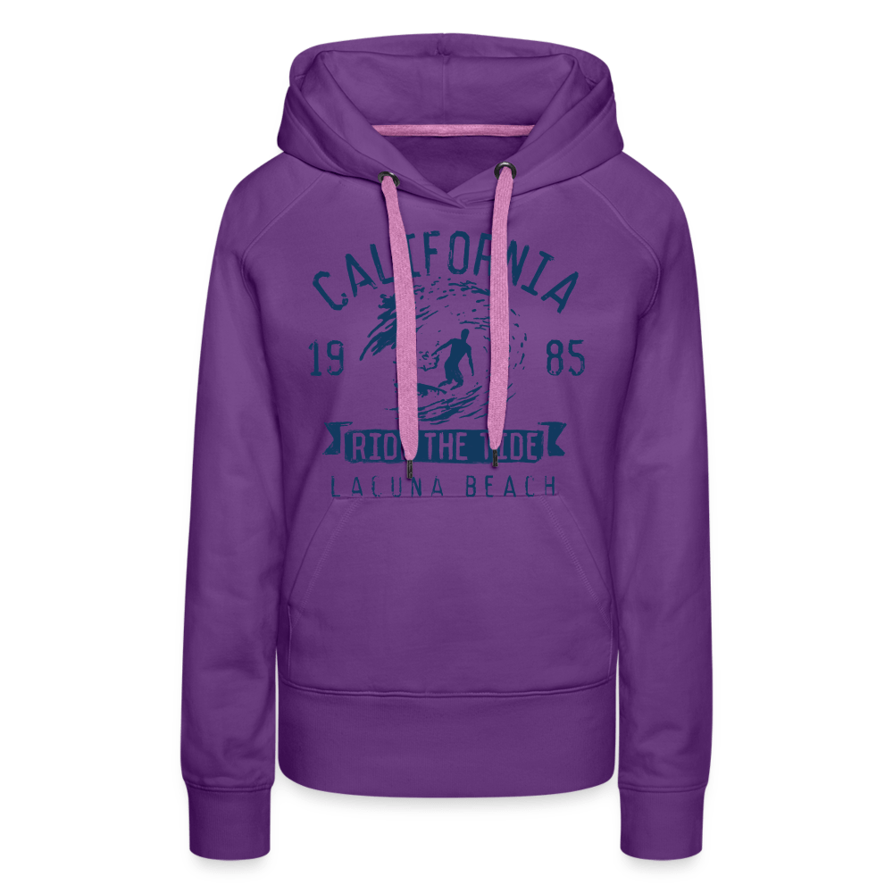 SPOD Women’s Premium Hoodie | Spreadshirt 444 Ride the Tide California - Women’s Premium Hoodie