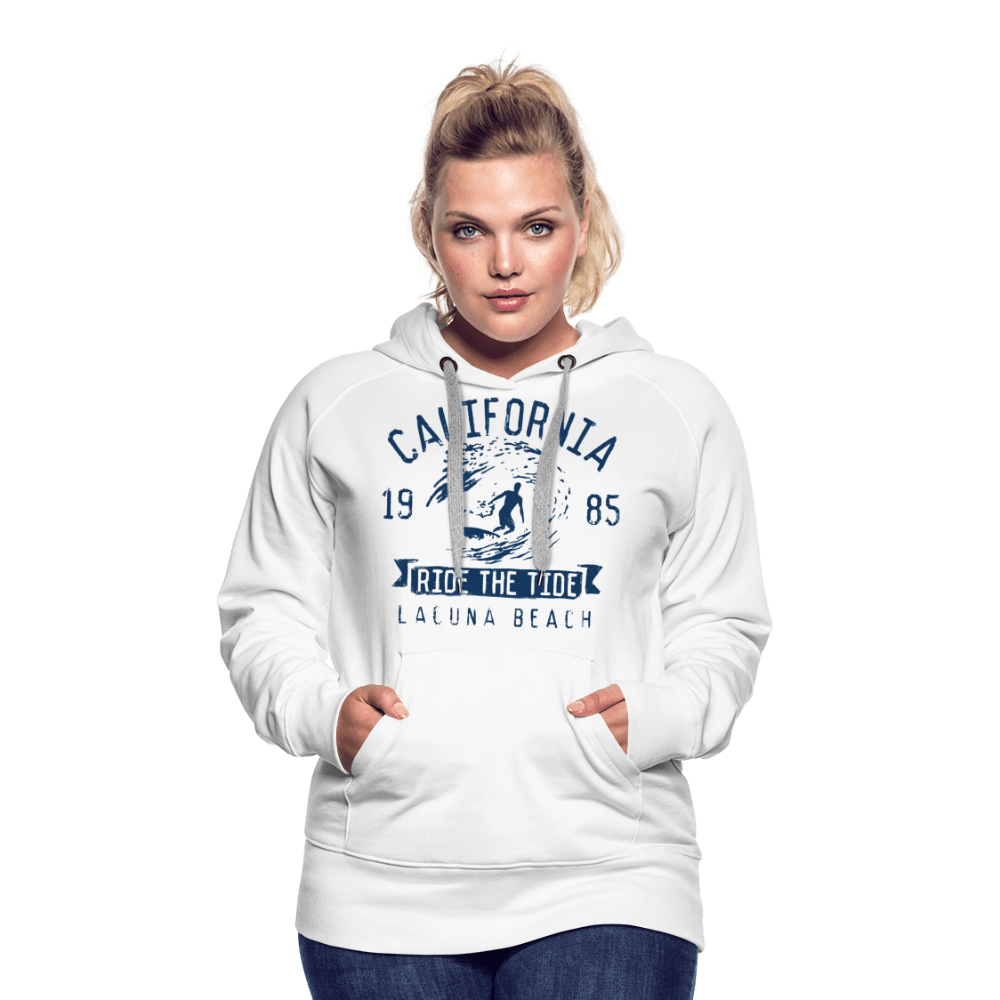 SPOD Women’s Premium Hoodie | Spreadshirt 444 Ride the Tide California - Women’s Premium Hoodie