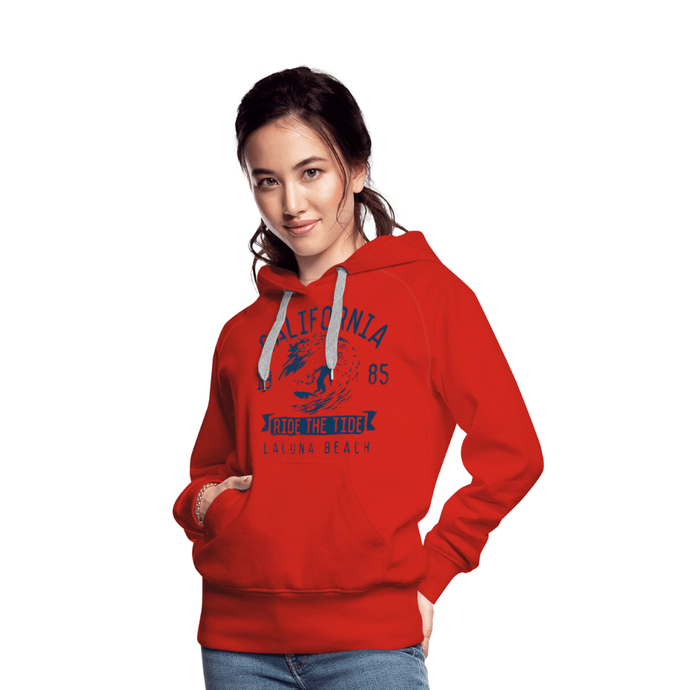 SPOD Women’s Premium Hoodie | Spreadshirt 444 Ride the Tide California - Women’s Premium Hoodie