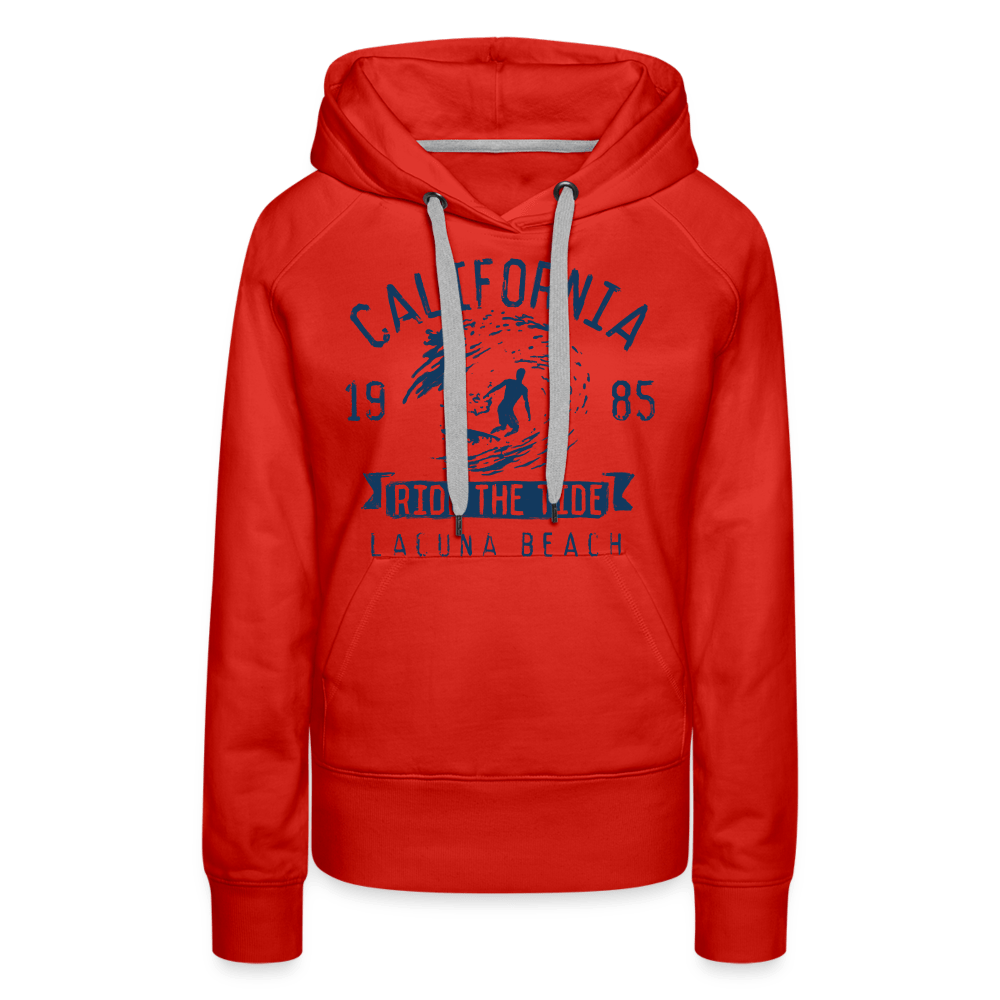 SPOD Women’s Premium Hoodie | Spreadshirt 444 Ride the Tide California - Women’s Premium Hoodie