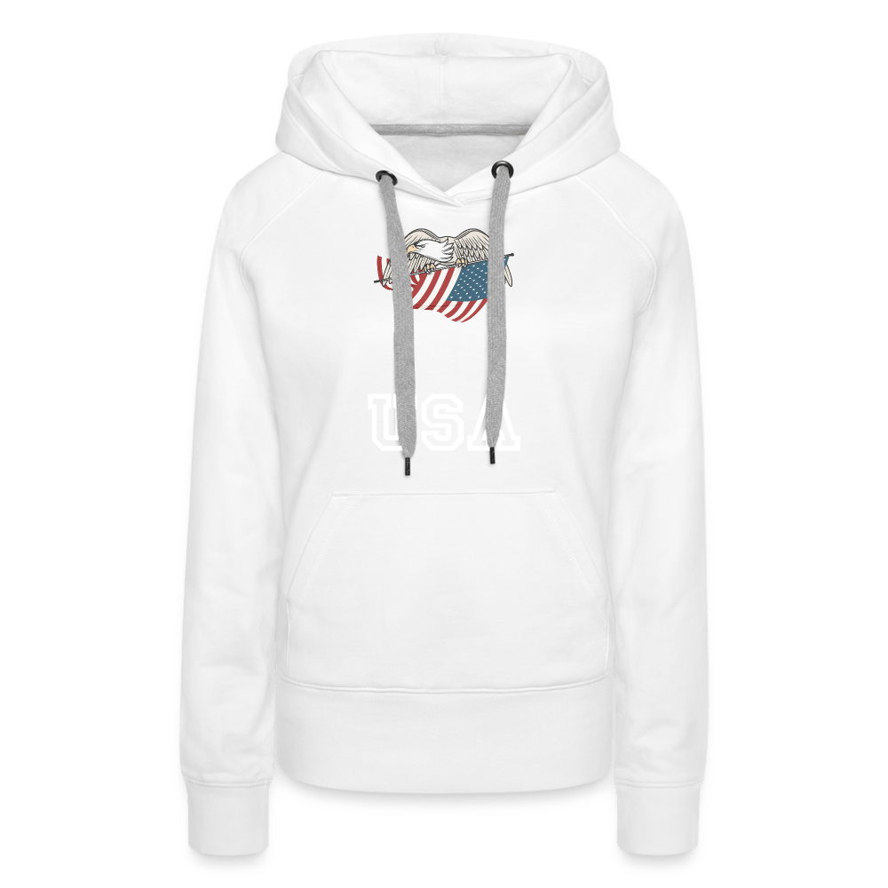 SPOD Women’s Premium Hoodie | Spreadshirt 444 white / S Team USA - Lifetime Member  - Women’s Premium Hoodie