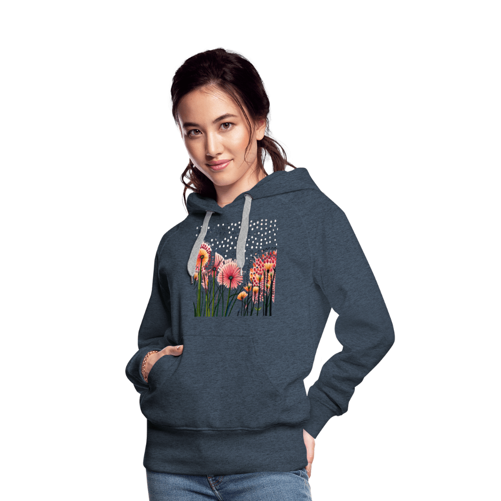 SPOD Women’s Premium Hoodie | Spreadshirt 444 heather denim / S Wishful Thinking - Women’s Premium Hoodie