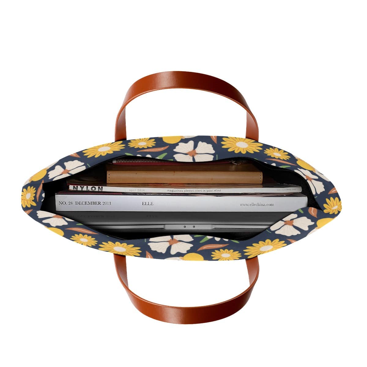 Yoycol U / White Women's Tote Bag | Diving Cloth