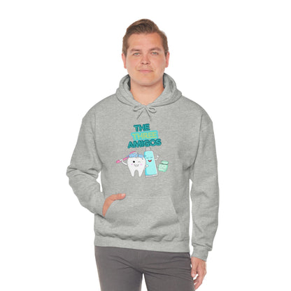 Printify Hoodie The three Amigos - Dental - Unisex Heavy Blend™ Hooded Sweatshirt