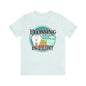 Printify T-Shirt Heather Ice Blue / S Flossing is fun! Unisex Jersey Short Sleeve Tee