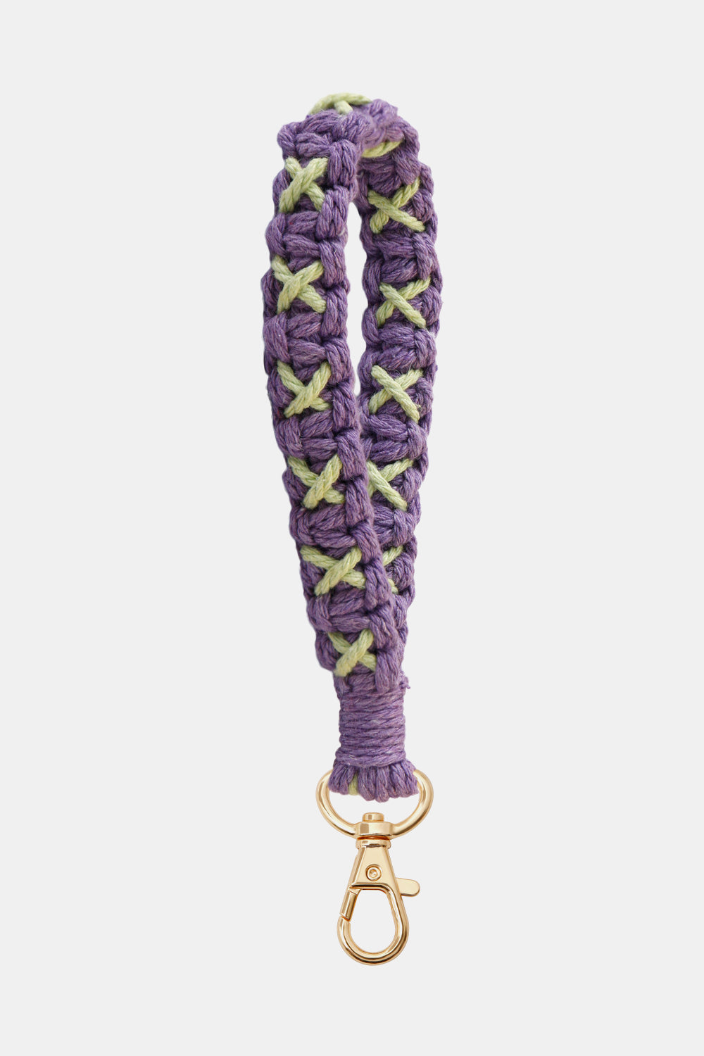Contrast Macrame Key Chain - Spruced Roost