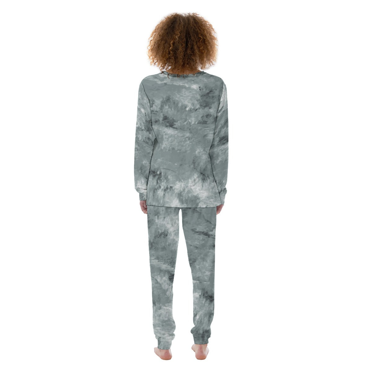 Sage Green Dream All-Over Print Women's Pajamas