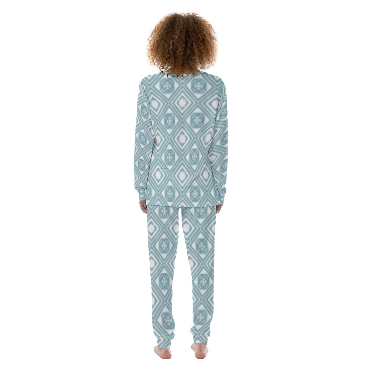 Mint Medina All-Over Print Women's Pajamas