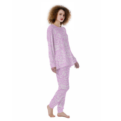 Lavender All-Over Print Women's Pajamas