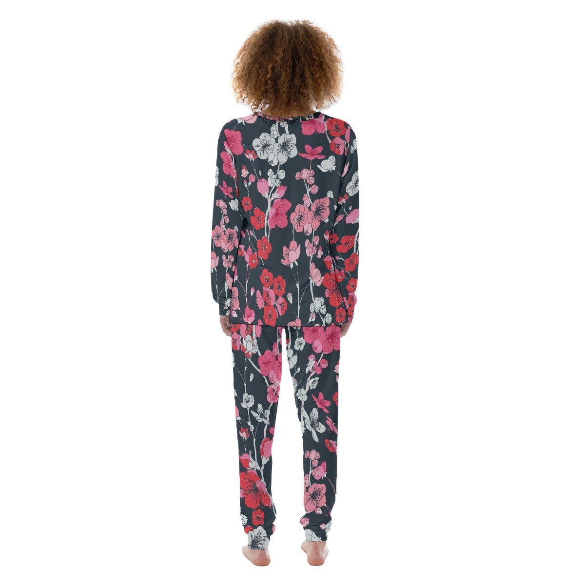 Majenta Floral All-Over Print Women's Pajamas