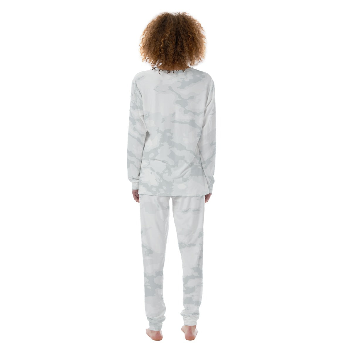 Marble Hues  All-Over Print Women's Pajamas