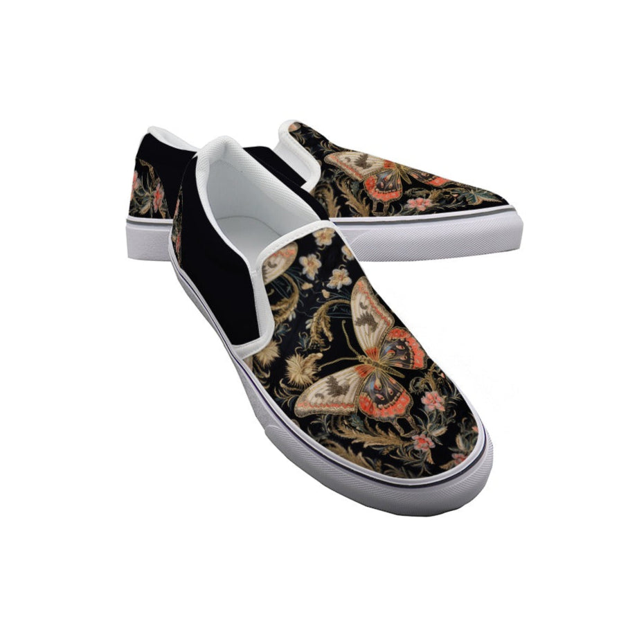 Butterfly Dreams - Women's Slip On Sneakers