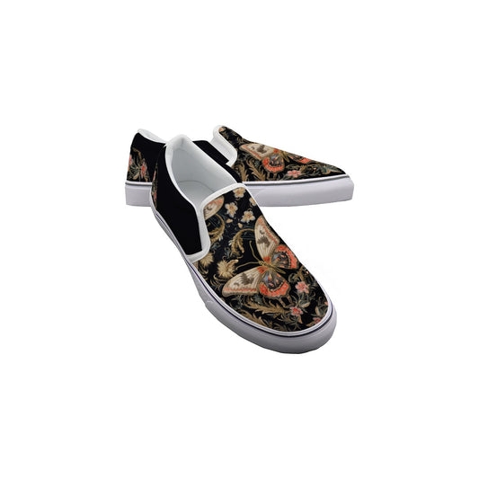 Butterfly Dreams Women's Slip On Sneakers