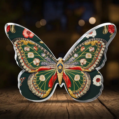 Camille Butterfly Shaped Acrylic Desktop Ornament