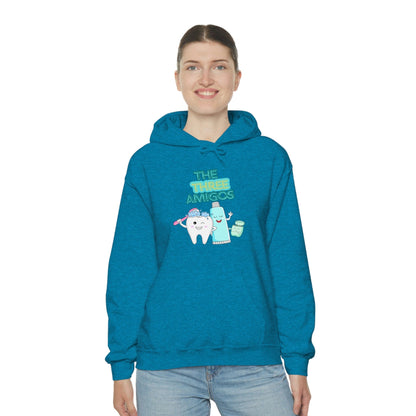 Printify Hoodie The three Amigos - Dental - Unisex Heavy Blend™ Hooded Sweatshirt