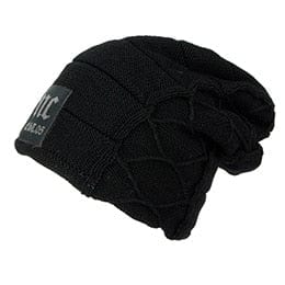 Spruced Roost Accessories Black Warm Patterned Skullie Hat - One Size - 6 Colors
