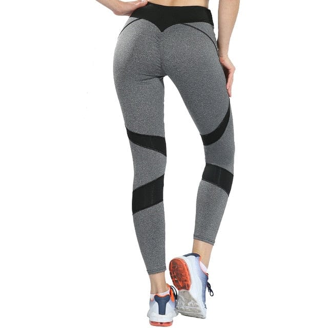 Spruced Roost Activewear Black / M Heart-Shaped Leggings S-XL - 4 Colors
