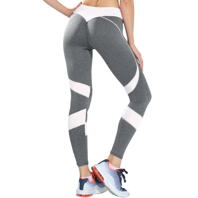 Spruced Roost Activewear White / L Heart-Shaped Leggings S-XL - 4 Colors