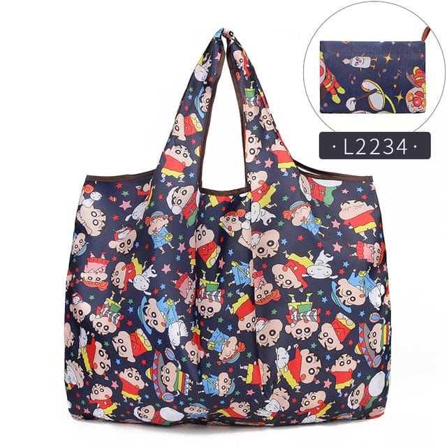 Bulaun Bag Store Bag Foldable Bag Traveling Nylon Reusable Waterproof Tote - 26 Colors