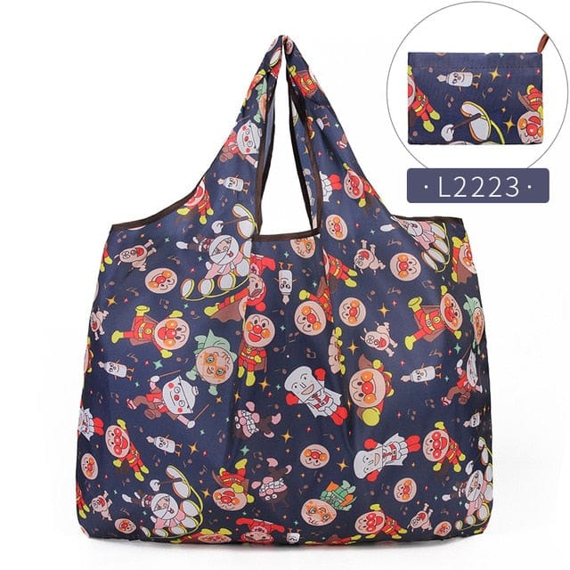 Bulaun Bag Store Bag Z12077 Foldable Bag Traveling Nylon Reusable Waterproof Tote - 26 Colors
