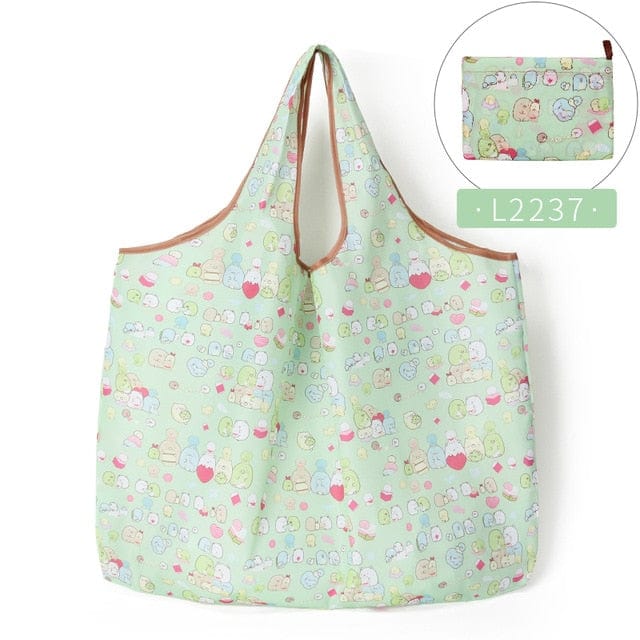 Bulaun Bag Store Bag Z12089 Foldable Bag Traveling Nylon Reusable Waterproof Tote - 26 Colors