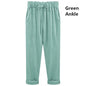 A Aslea Rovie Officiall Store Bottoms green Ankle / XL Athens Linen Cotton Elastic Trouser - M-6XL - 5 Colors
