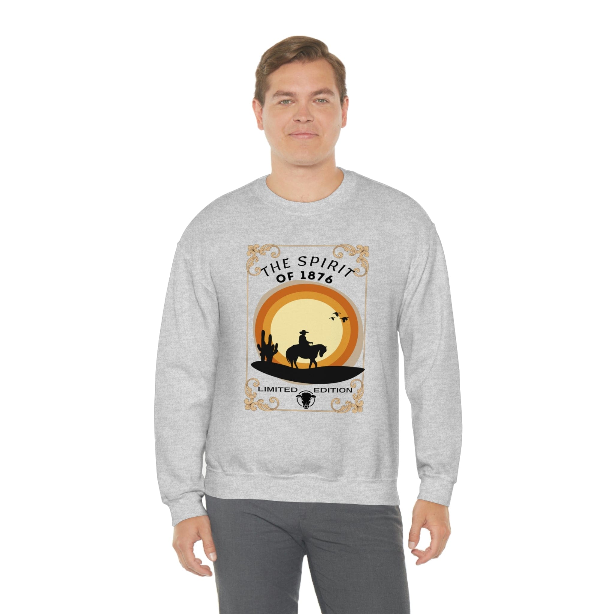 Printify Sweatshirt Spirit of 1876 - Unisex Heavy Blend™ Crewneck Sweatshirt