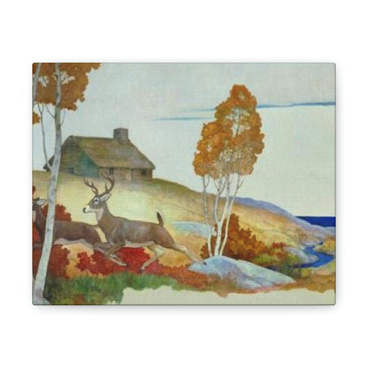 Printify Canvas 10″ x 8″ / Premium Gallery Wraps (1.25″) Canvas Gallery Wraps