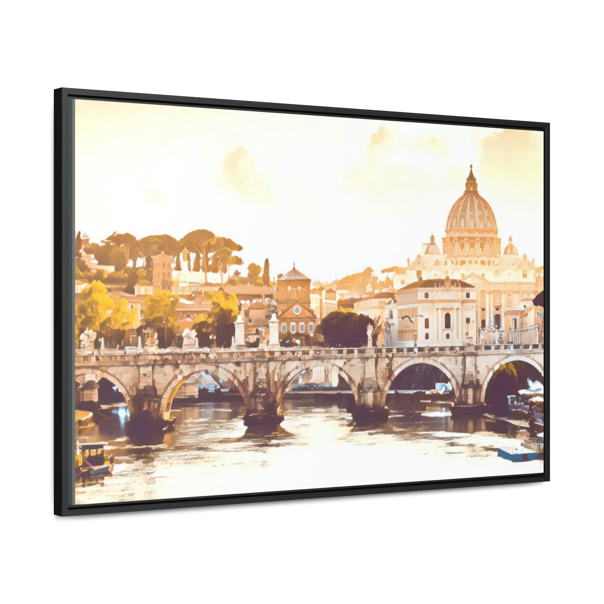 Printify Canvas 36″ x 24″ / Black / Premium Gallery Wraps (1.25″) Gallery Canvas Wraps, Horizontal Frame