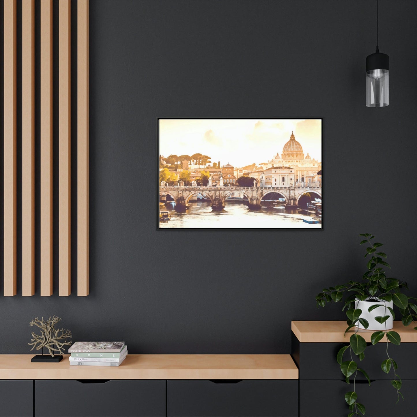 Printify Canvas Gallery Canvas Wraps, Horizontal Frame