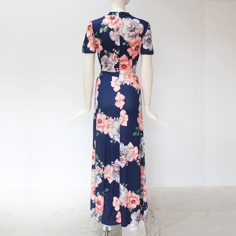 Spruced Roost Dress Floral Garden Long Maxi Dress - S-3XL - 3 Colors