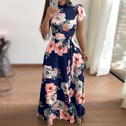 Spruced Roost Dress Floral Garden Long Maxi Dress - S-3XL - 3 Colors