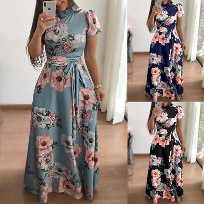 Spruced Roost Dress Floral Garden Long Maxi Dress - S-3XL - 3 Colors