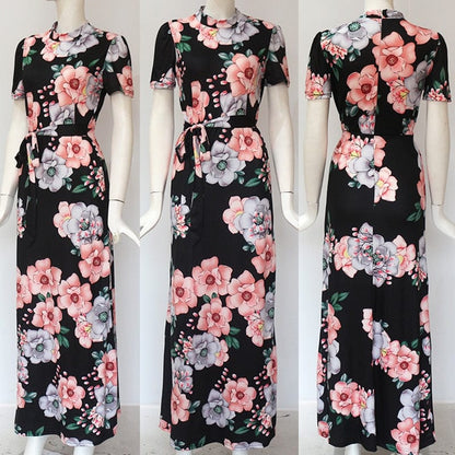 Spruced Roost Dress Floral Garden Long Maxi Dress - S-3XL - 3 Colors