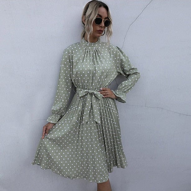LOSSKY Official Store Dress Mad about Dots Midi Dress - M-XL - 2 Colors