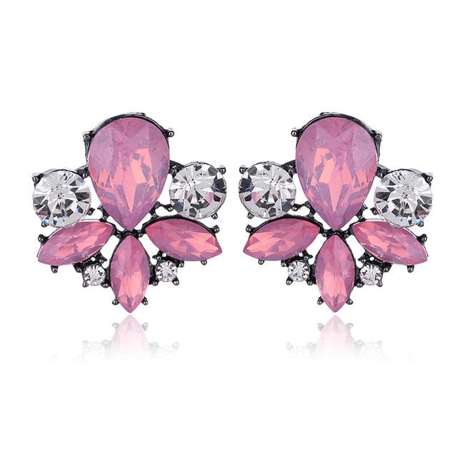 Spruced Roost Earrings Avant Sparkle Crystal Pierced Earrings - 14 Colors