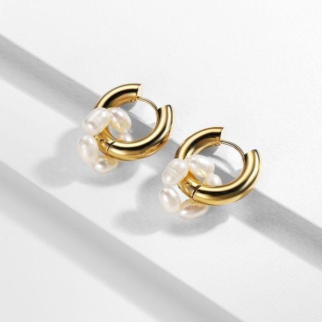 Onekiss Official Store Earrings Gold Boho Enamel Pearl Drop Earrings - 20 Styles