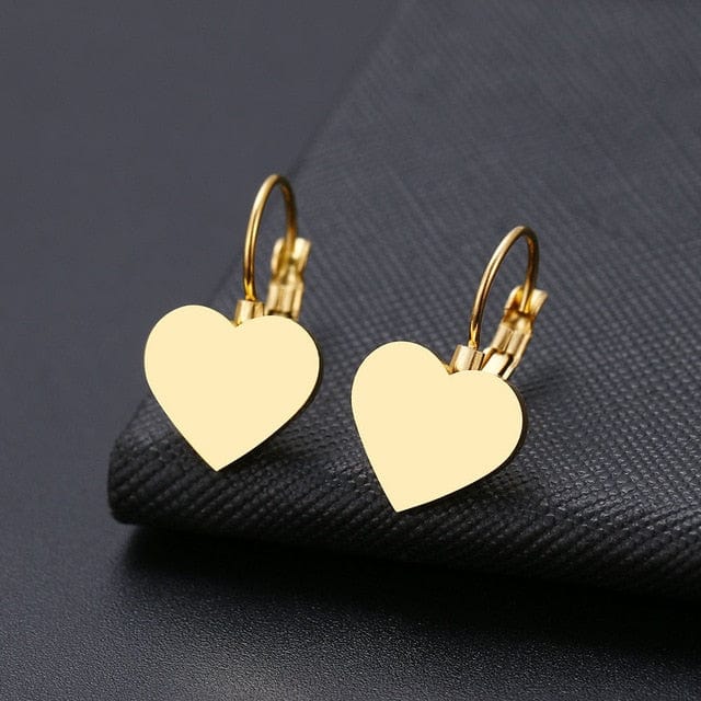 Spruced Roost Earrings Gold 7 Dainty drop Stainless lever back Earrings - 6 Styles