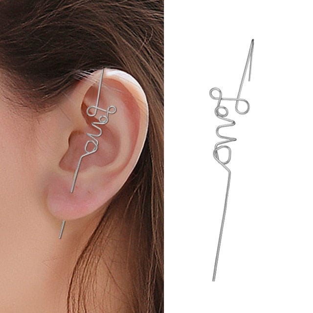 Spruced Roost Earrings CS5210809 Ear Wrap Crawler Hook Earrings