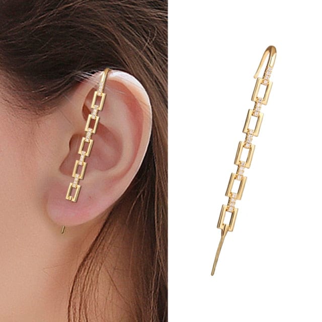 Spruced Roost Earrings CS5210801 Ear Wrap Crawler Hook Earrings