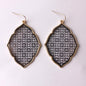 Spruced Roost Earrings E4144 Gold Black Metallic Drop Earrings - 16 Styles