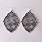 Spruced Roost Earrings E4144 Silver Black Metallic Drop Earrings - 16 Styles