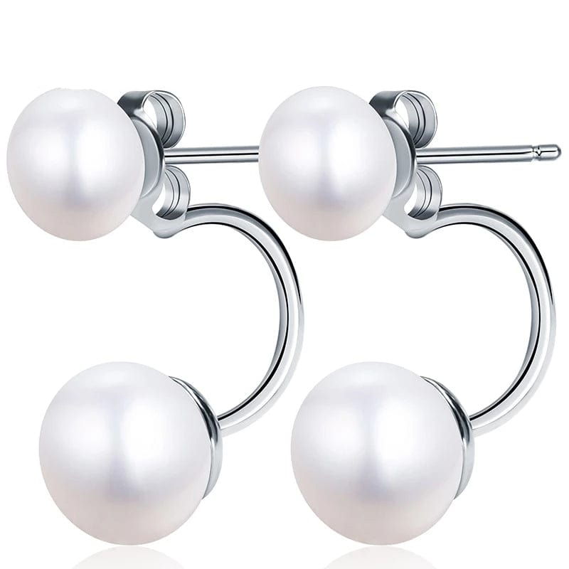 Spruced Roost Earrings Sterling Silver Pearl Earrings - 3 Colors