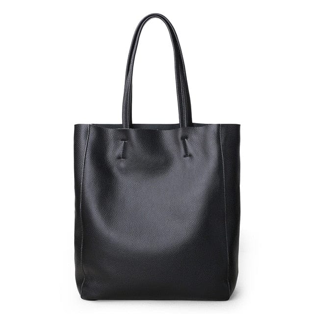 Shop511789 Store Handbag black / China / 32CM Soft Leather Shoulder Carry-All Tote Bag - 7 Colors - 2 Sizes